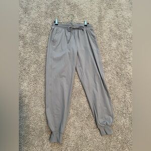 Light gray jogger pants